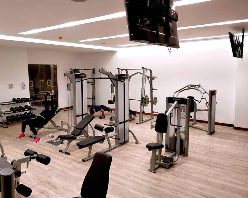 Apartment Beautiful Hi-rise, King Size, Hs Wi-fi, Pool, Gym Mexico City