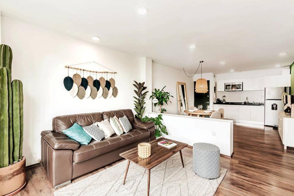 Boho Chic & Cozy With Fast Wifi 100 Mbps Apartment Mexico City