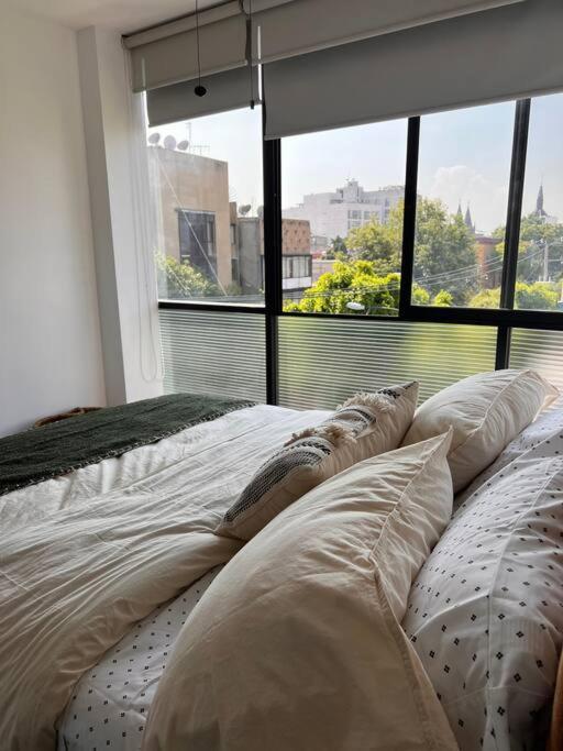 Apartment Boho Chic & Cozy With Fast Wifi 100 Mbps Mexico City