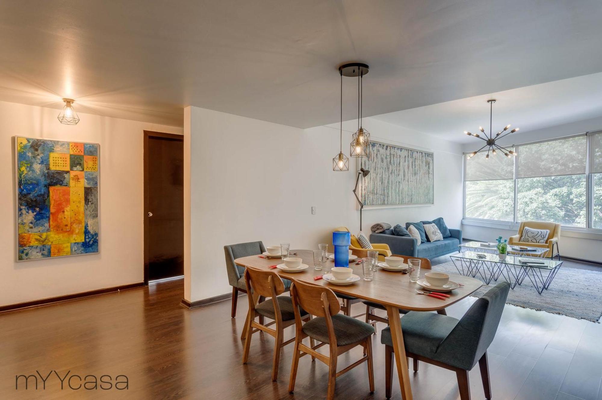 In Quiet District, 8 Min Walk From Masaryk * Mexico City