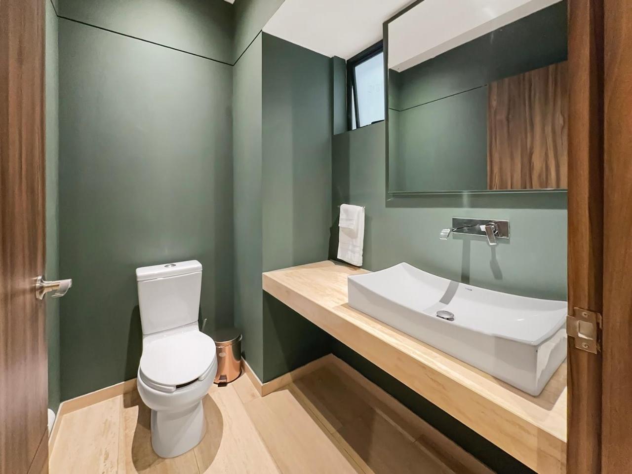 23gh3 2br 2baths Private Patio - Prime Roma Norte Apartamento *