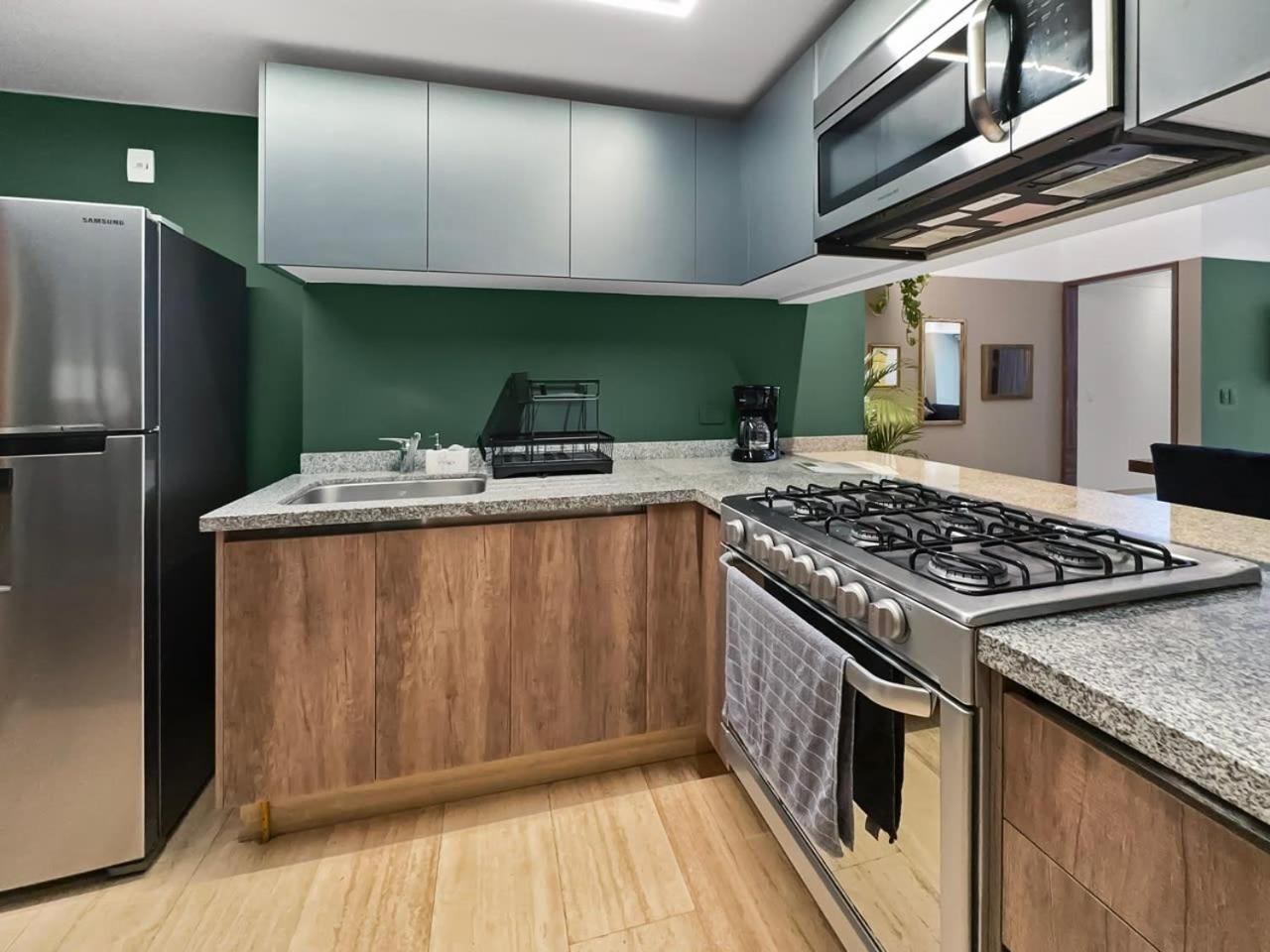Apartamento 23gh3 2br 2baths Private Patio - Prime Roma Norte *