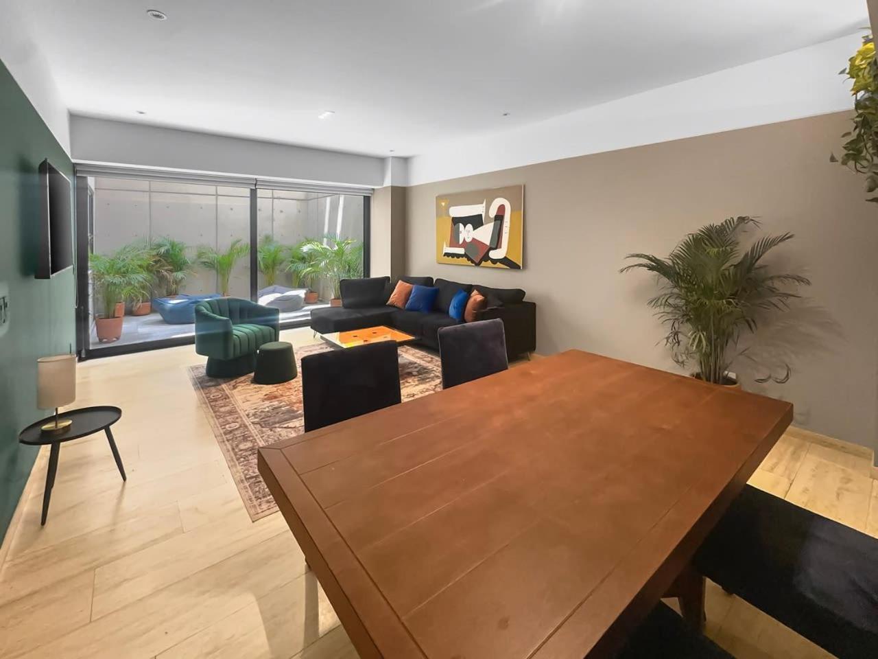 23gh3 2br 2baths Private Patio - Prime Roma Norte Apartamento