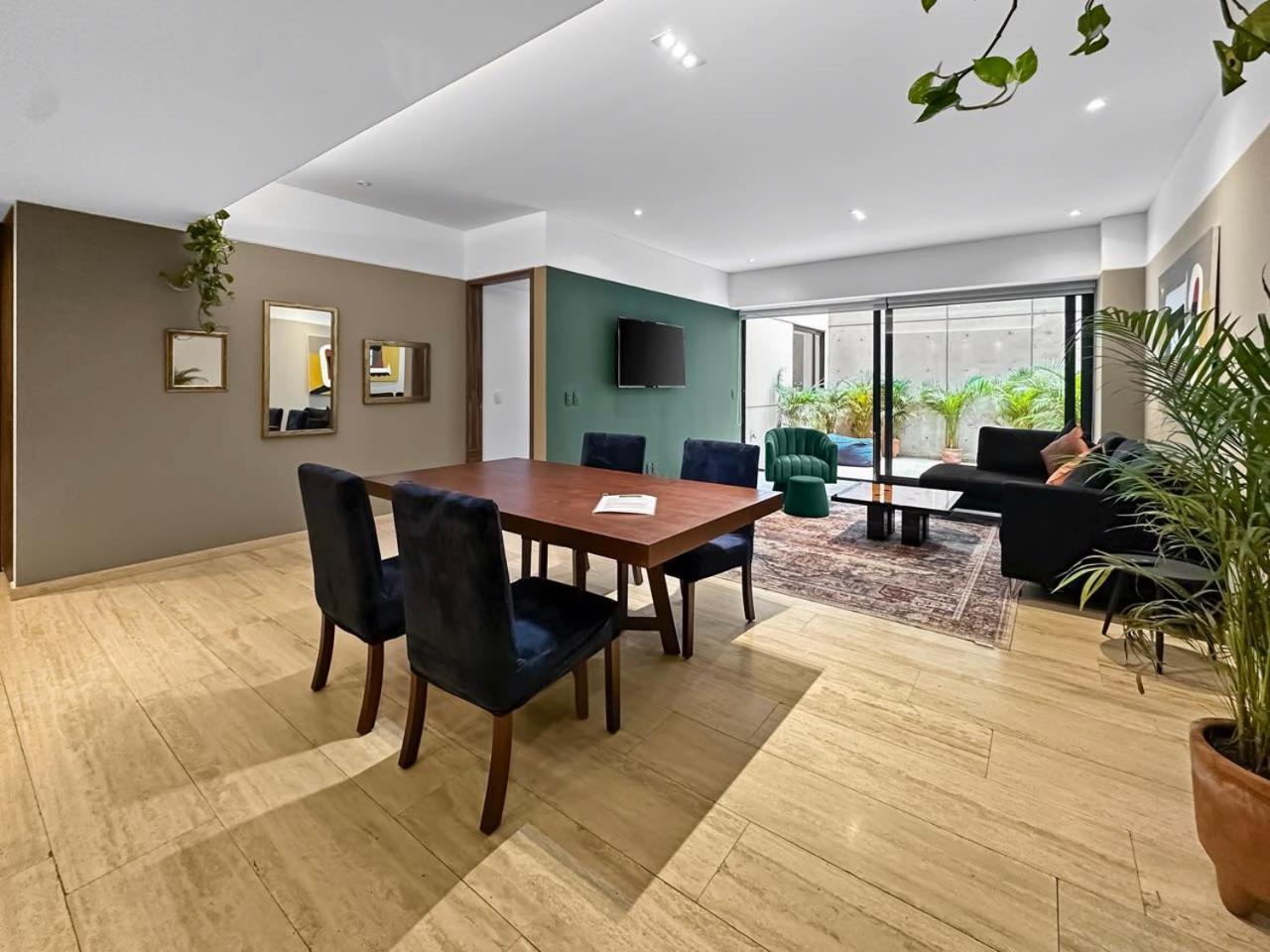 Apartamento 23gh3 2br 2baths Private Patio - Prime Roma Norte *