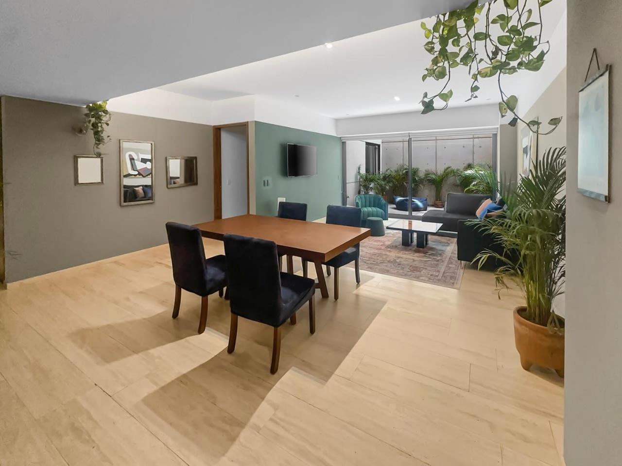 Apartamento 23gh3 2br 2baths Private Patio - Prime Roma Norte *