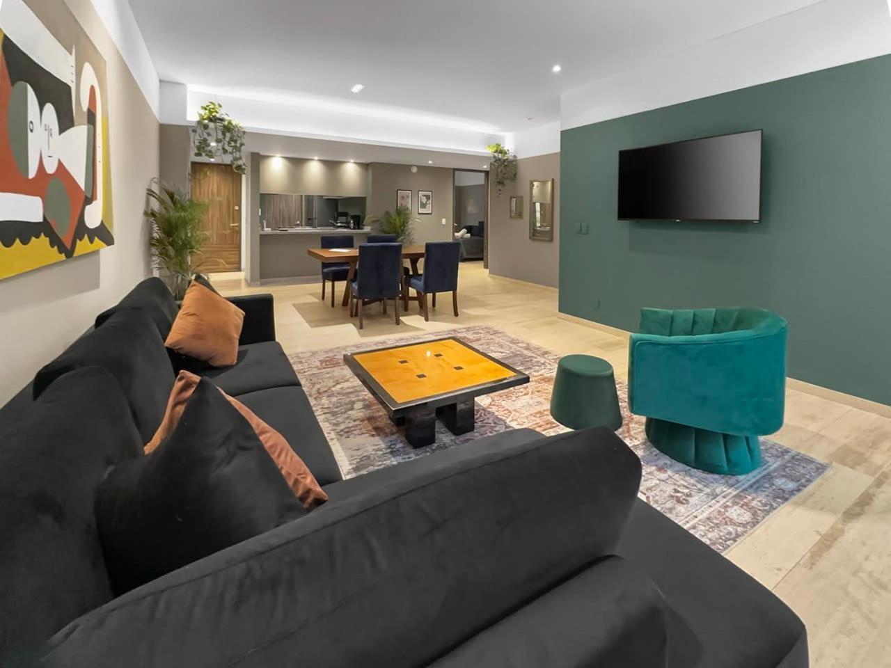 Apartamento 23gh3 2br 2baths Private Patio - Prime Roma Norte *