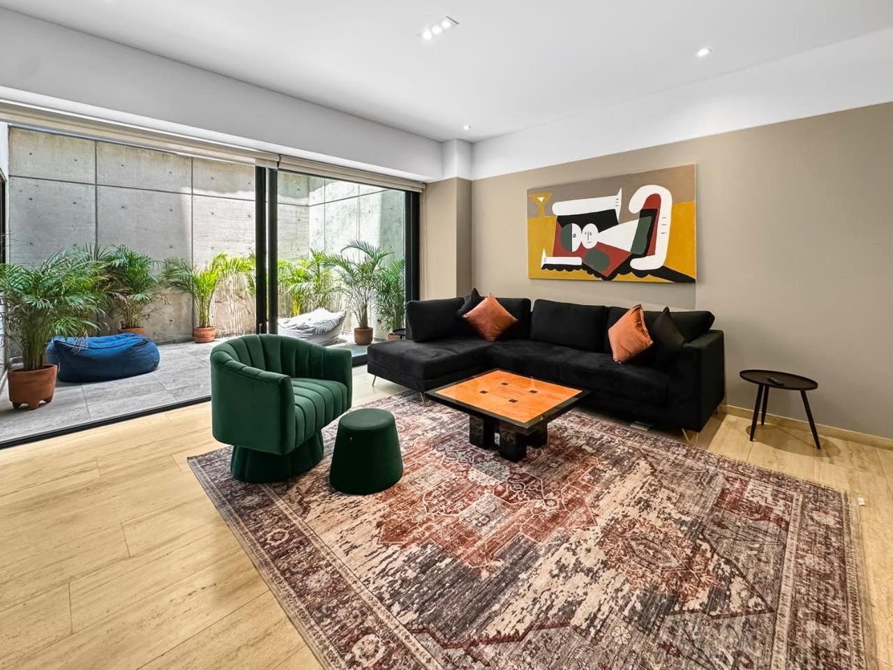 Apartamento 23gh3 2br 2baths Private Patio - Prime Roma Norte