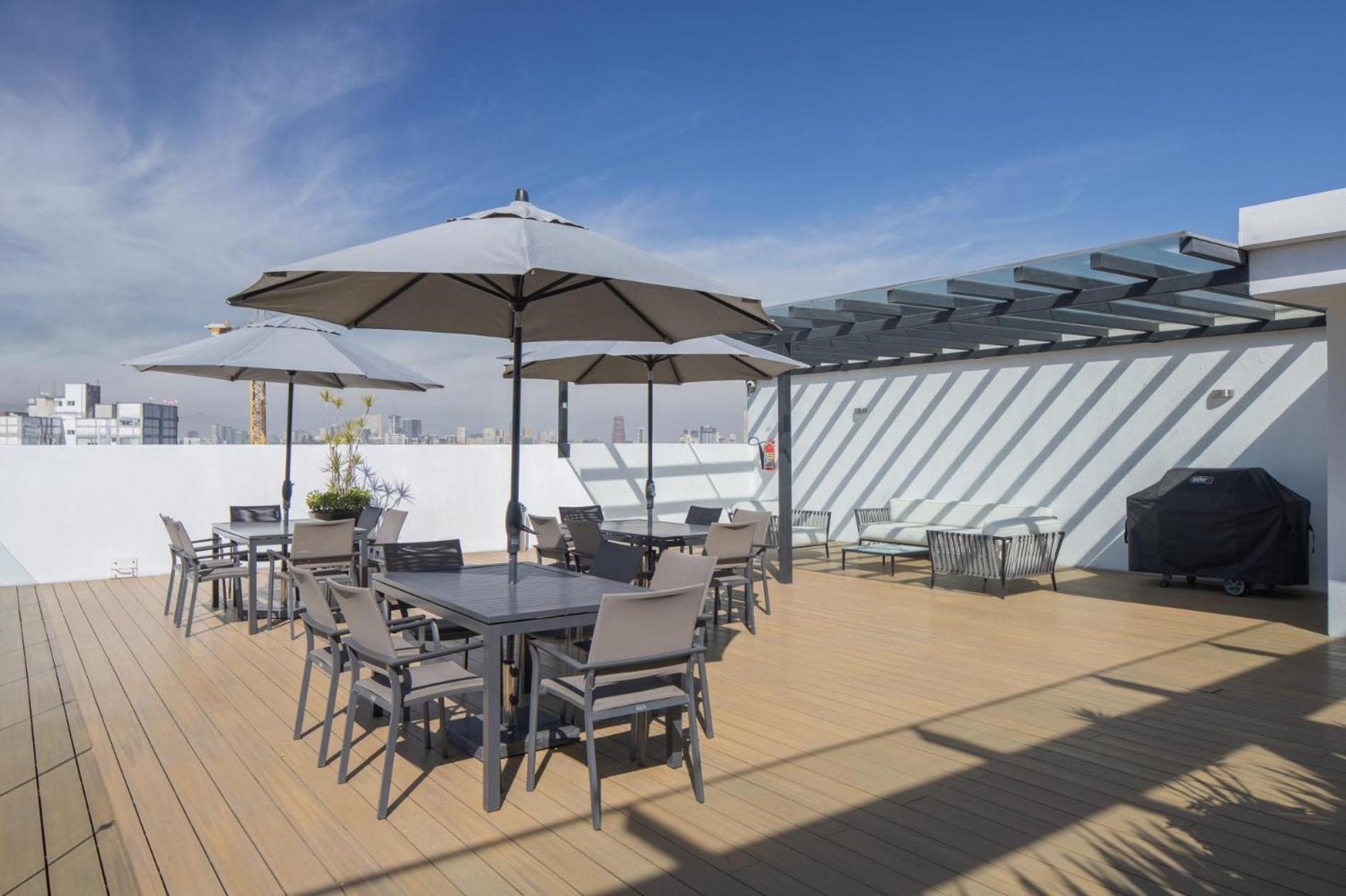 Rooftop In Condesa W Air Conditioning *