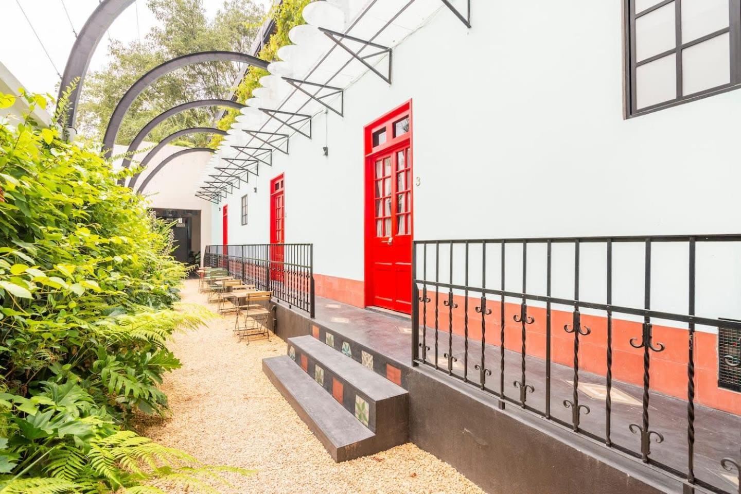 Сasa de vacaciones Puerta Roja Corazon De La Colonia Roma Jacuzzi México DF