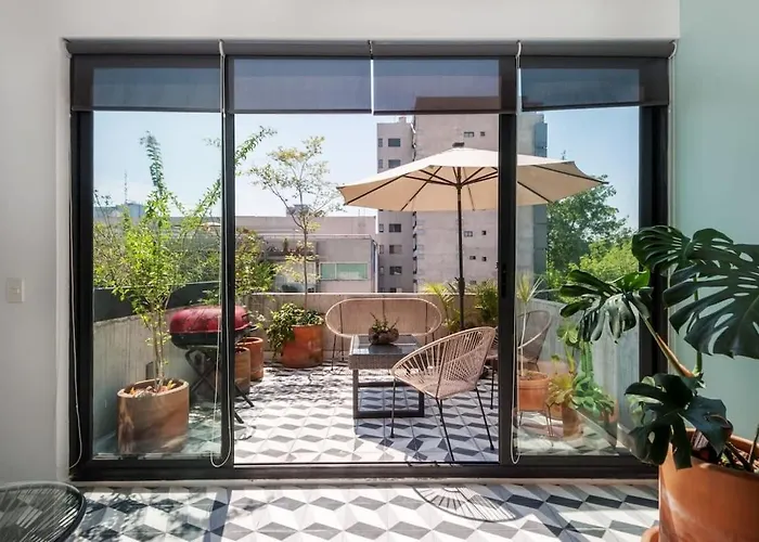 Spectacular 2Br Duplex In Roma Norte