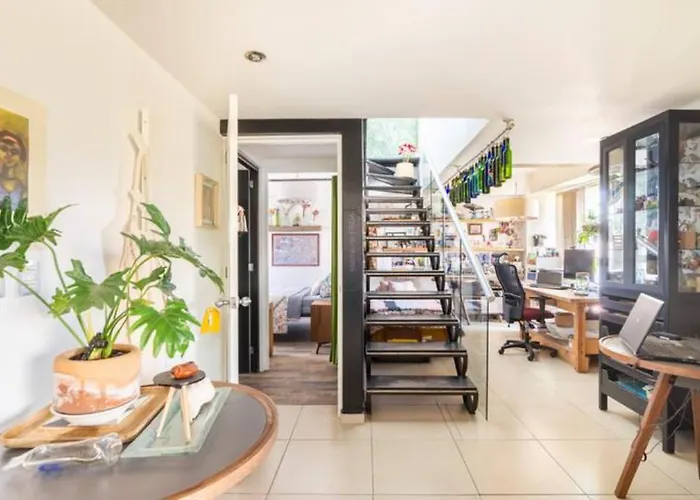 Pequena Habitacion Frida - Design Cdmx - Areas Comunes Compartidas