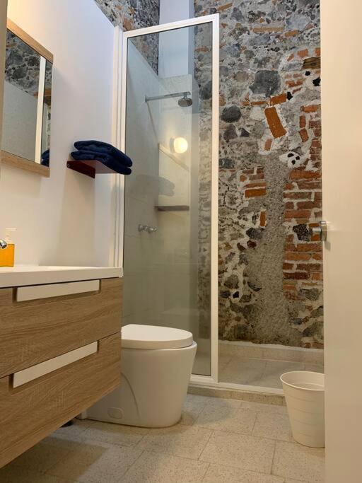 Apartamento 104 Loft Centro Cdmx Confort 1° Piso Balcon