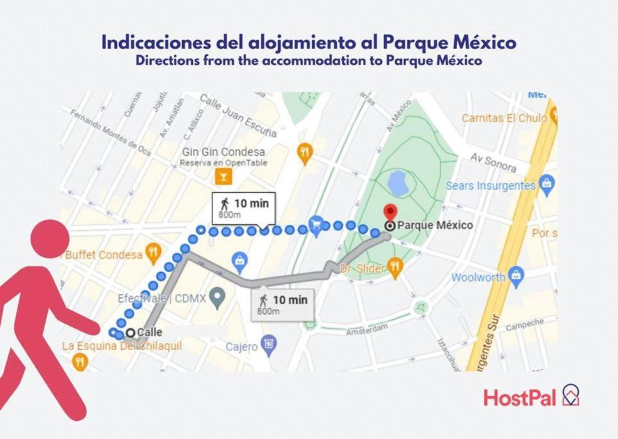 Hostpal Casa Carmelia Condesa - Frida * Mexico City