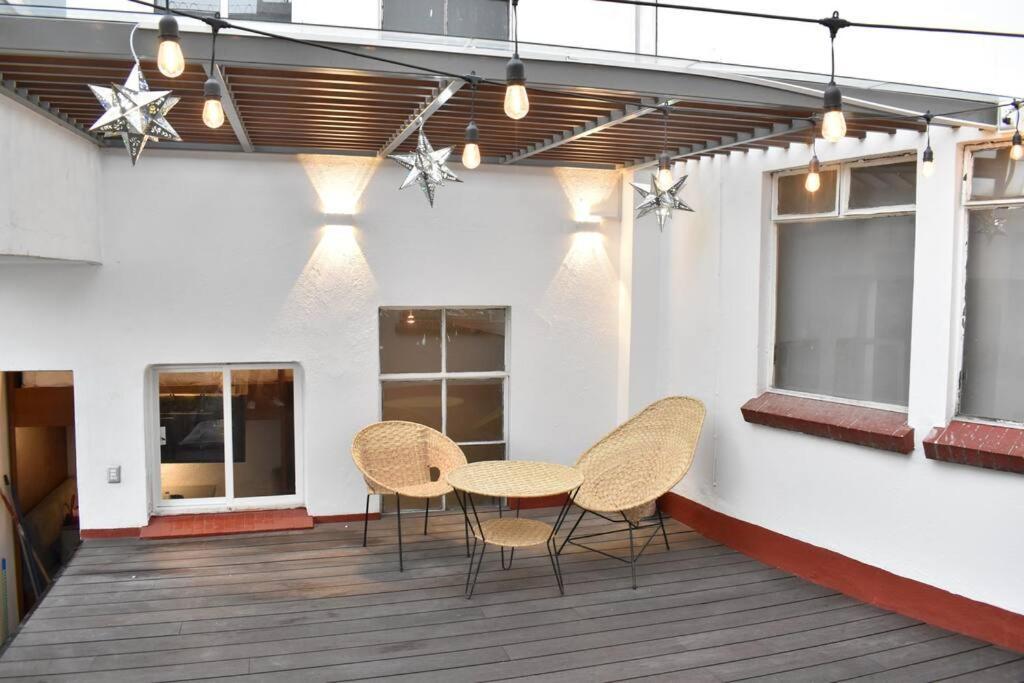 & Private Terrace Sunlight Apartment Mexico City