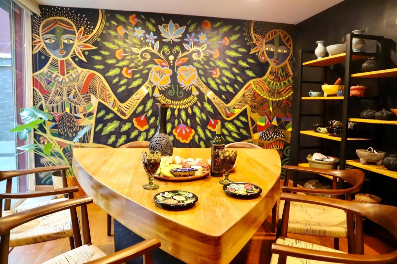 Luxurious Mid Century Modern Folk Art *