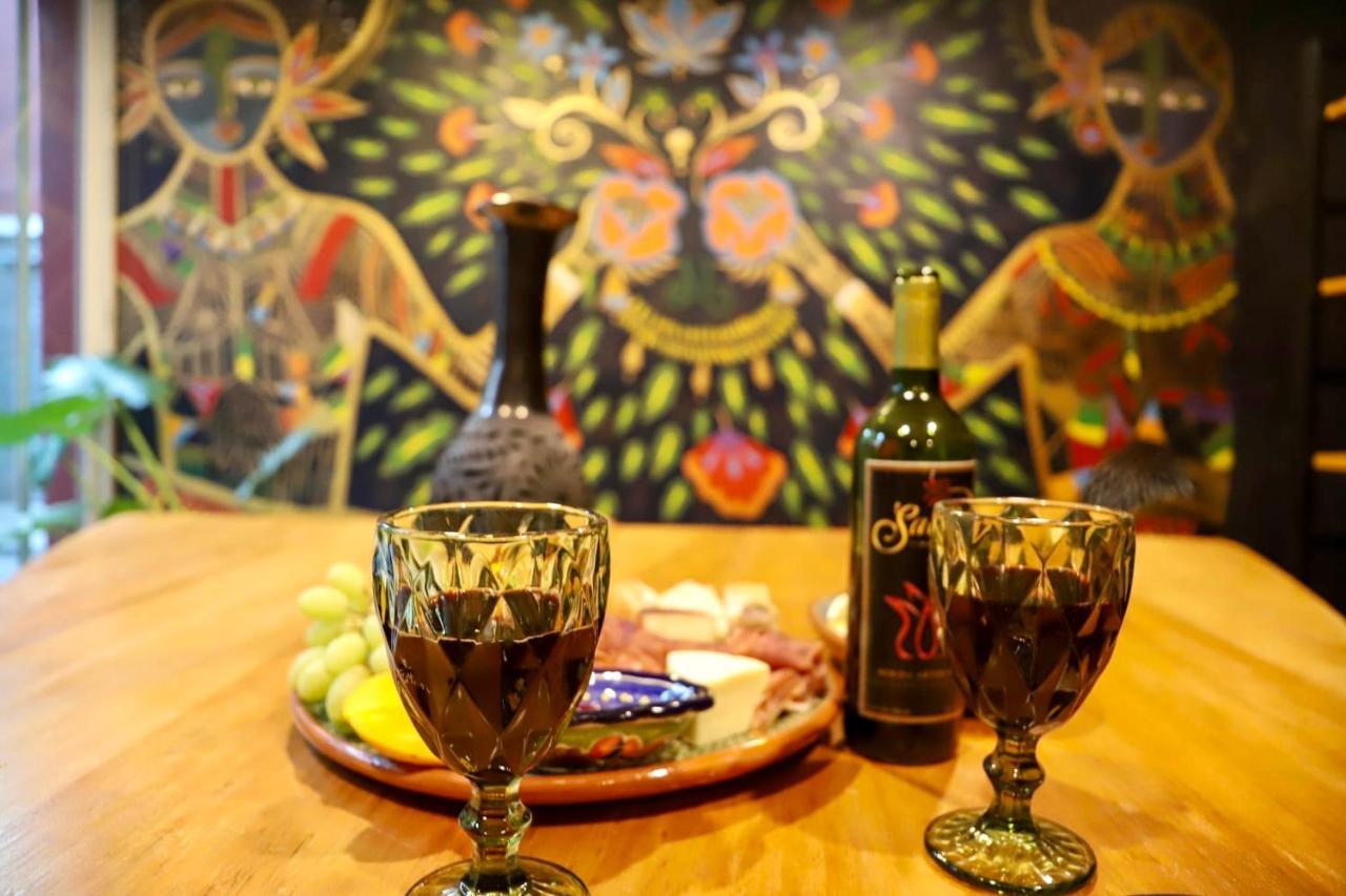 Luxurious Mid Century Modern Folk Art