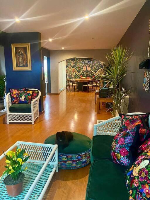 Luxurious Mid Century Modern Folk Art