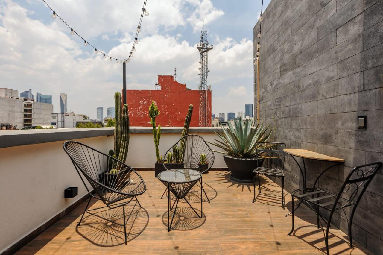 Lovely 1br With Rooftop In Roma Norte Mexico City