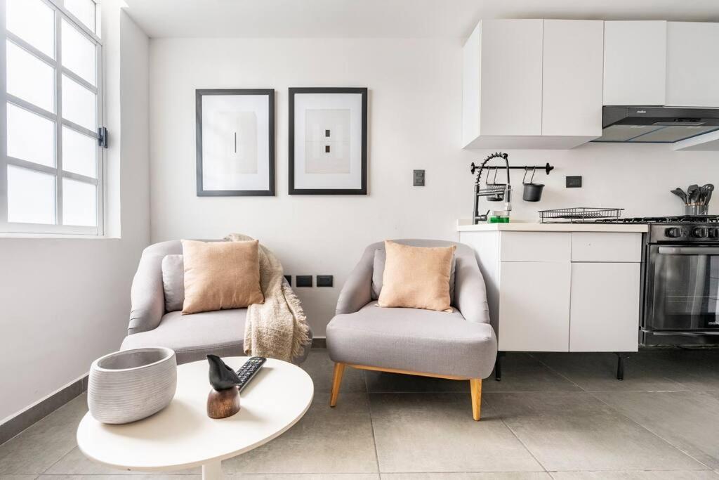 Apartamento Charming 2br 2ba Historic Building Few Steps Parque Espana In Trendy Colonia Condesa *