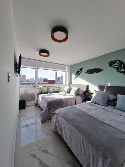Apartment Bright Apt W/view Near Reforma *