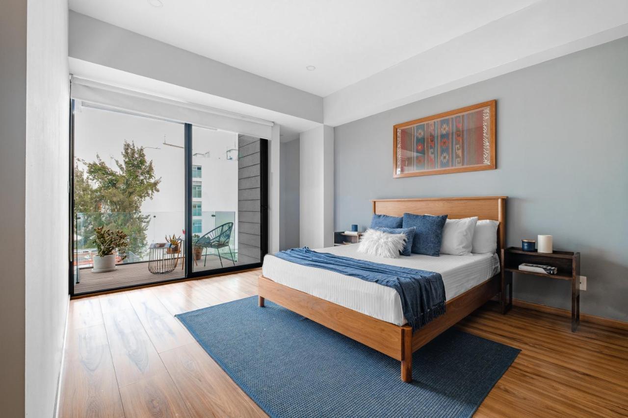 Departamento Con 2 Recamaras Y Terraza En Roma Norte Mexico City