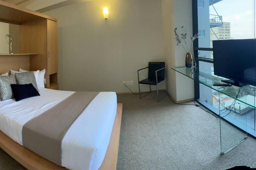 Apartment Loft Reforma Downtown Pool/jacuzzi/gym/roof