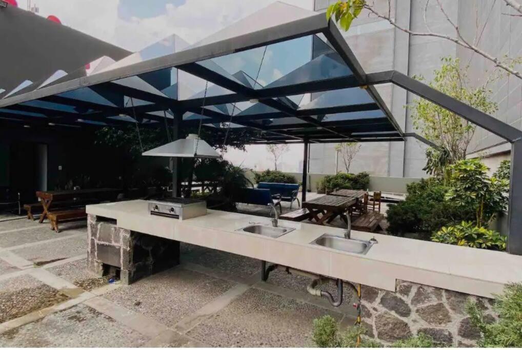 Loft Reforma Downtown Pool/jacuzzi/gym/roof Apartment Mexico City