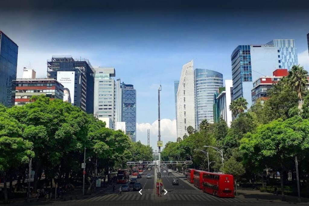 Loft Reforma Downtown Pool/jacuzzi/gym/roof Apartment