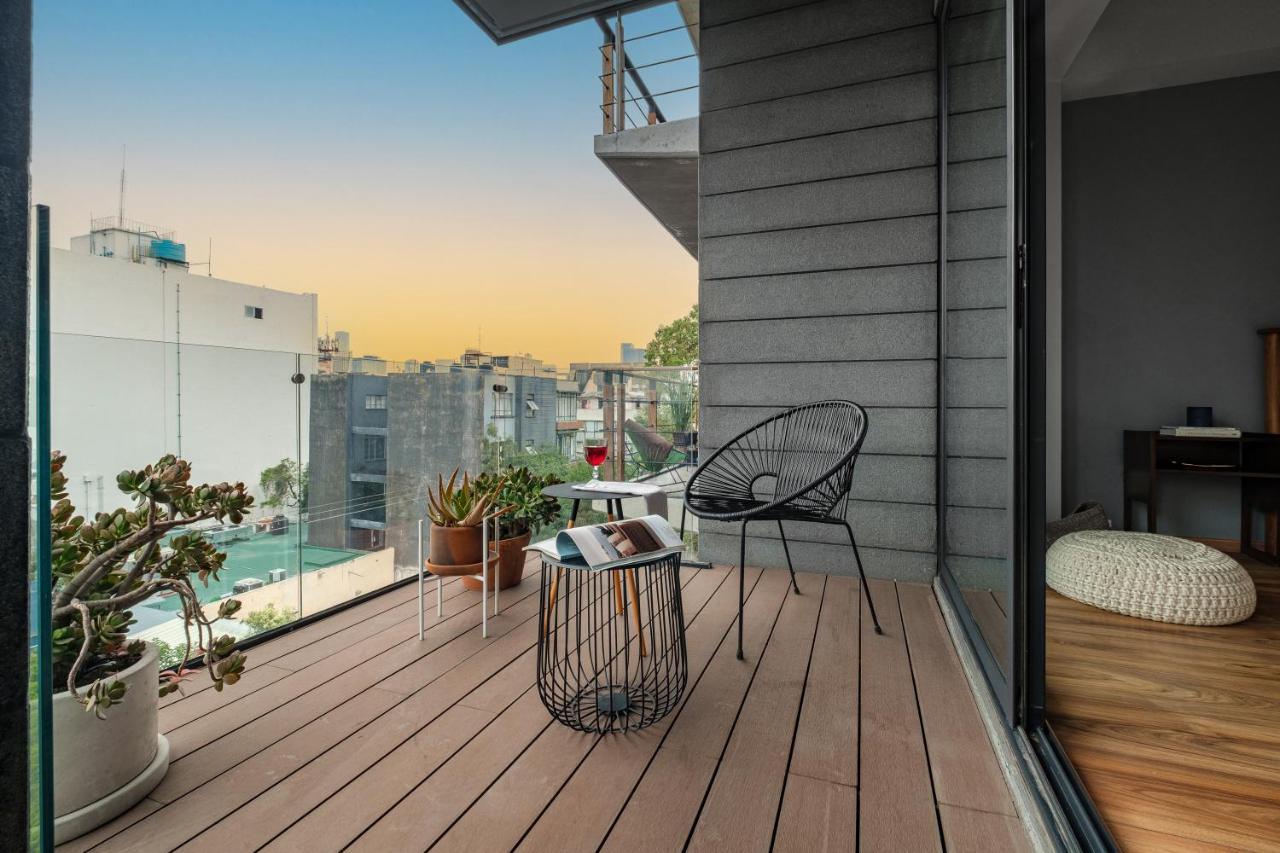 Departamento Con 2 Recamaras Y Terraza En Roma Norte Mexico City