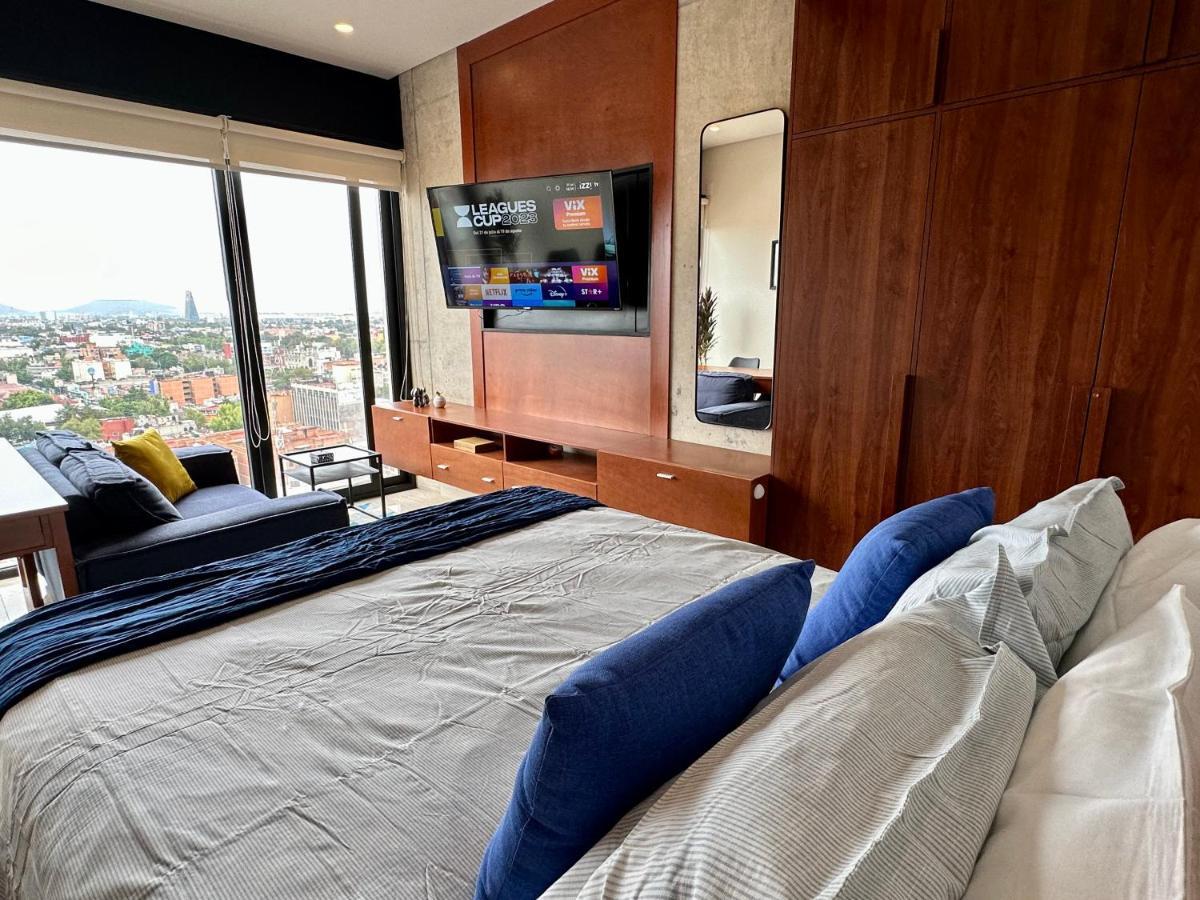 Loft Con Increible Vista Zona Polanco Condesa - Gym Y Business Center Apartment Mexico City