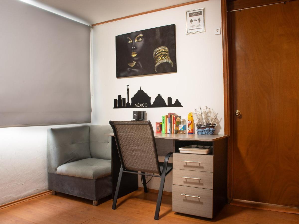 Comodo Departamento Privado Aeropuerto 7 Min Caminando * Mexico City