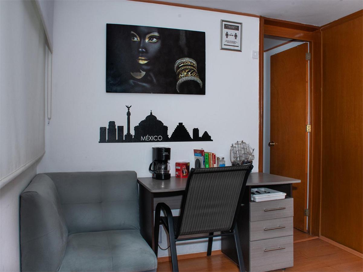 Comodo Departamento Privado Aeropuerto 7 Min Caminando Apartment Mexico City