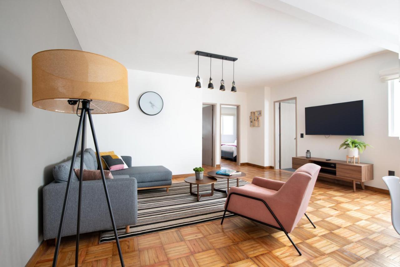 D.4 Acogedor Departamento En La Iconica Roma Norte Apartment