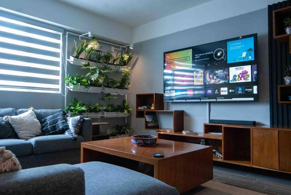 Modern Artist Apt., Overlooking Parque Espana Mexico City