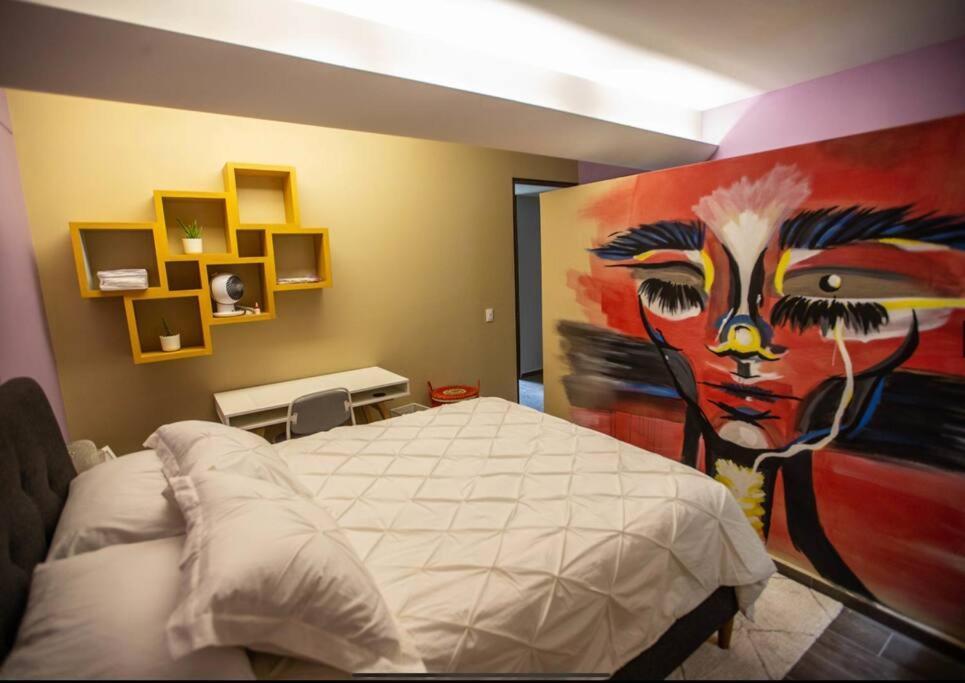 Apartment Modern Artist Apt., Overlooking Parque Espana Mexico City