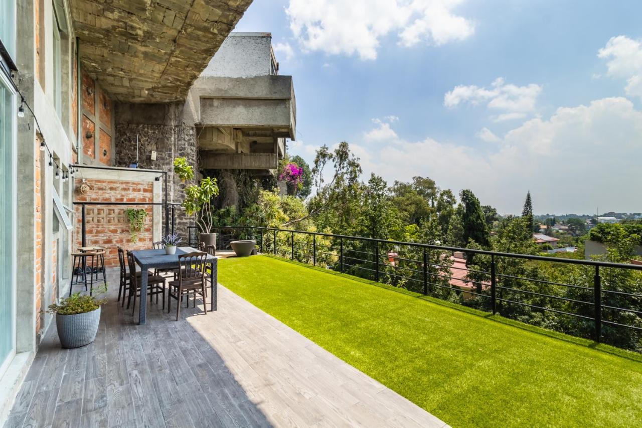 Loft Panoramico: Estilo Industrial Cerca De Santa Fe Mexico City