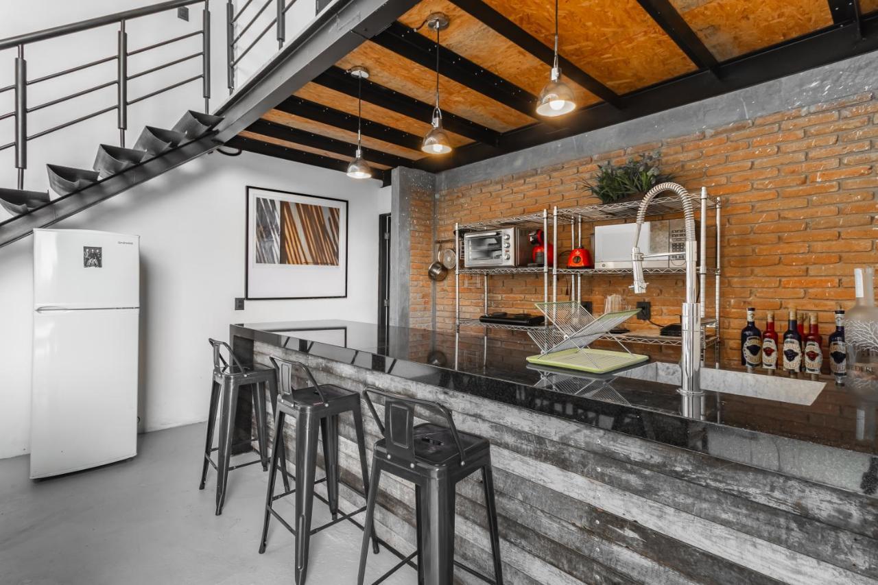 Loft Panoramico: Estilo Industrial Cerca De Santa Fe Mexico City