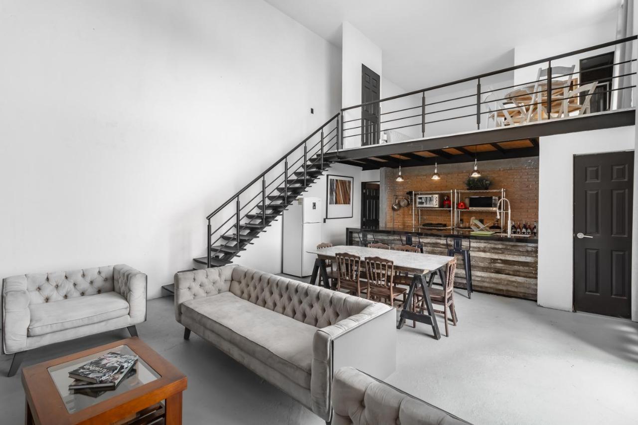 Loft Panoramico: Estilo Industrial Cerca De Santa Fe Mexico City