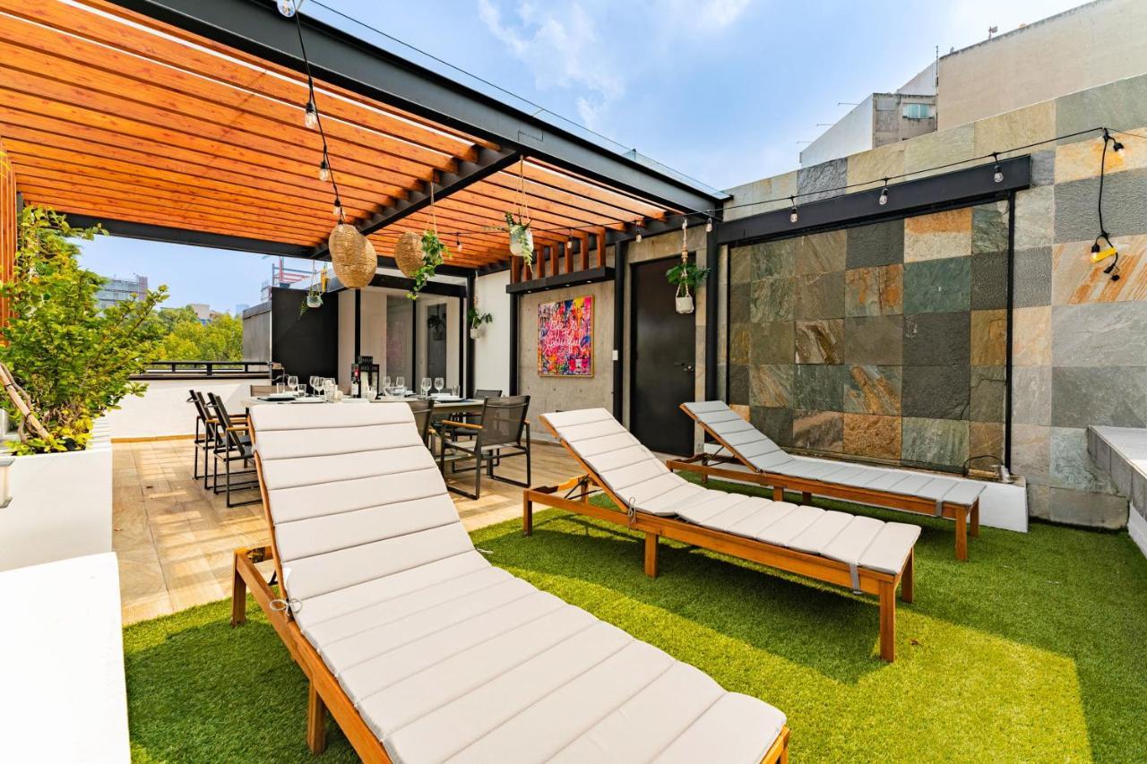 New Polanco Penthouses Roof Terrace And 24h Security * Mexico City
