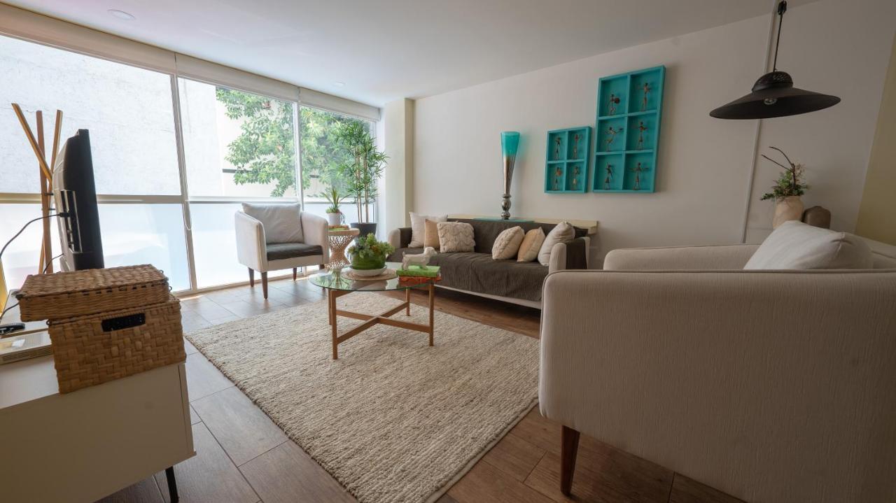 Apartment Condesa Mexican Hideway 3bd 2ba Roof 200mbps Mexico City