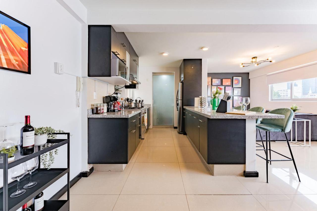 New Cheerful Family Friendly Roma Norte Apartment *