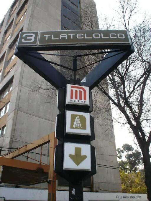 Depto Super Ubicado, A Unos Min Del Centro Historico. Metro Y Metrobus Tlatelolco * Mexico City