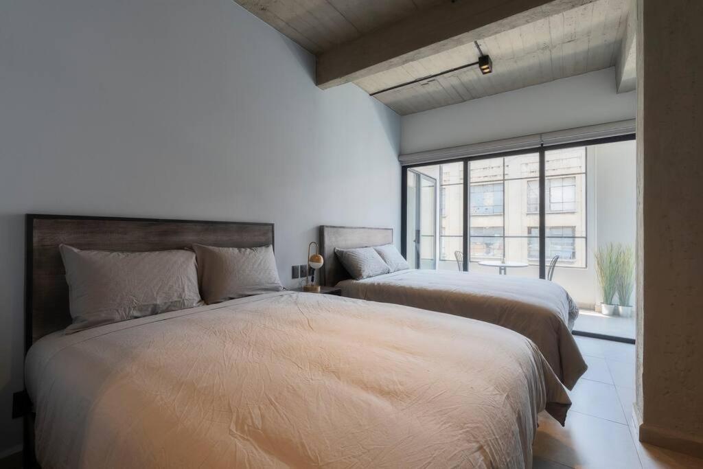 P402 Private Balcony 3bdrm 2bth Ac Rooftop Mexico City