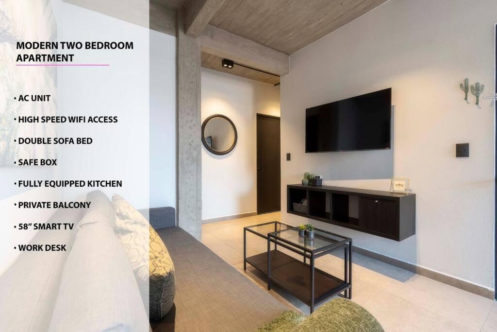 Apartamento P401 Zocalo & Cathedral 2bdrm 2bath Ac