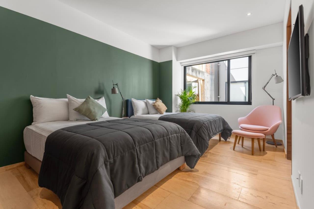 23-401 Luxury 2br 2 5baths In Prime Roma Norte Apartment *
