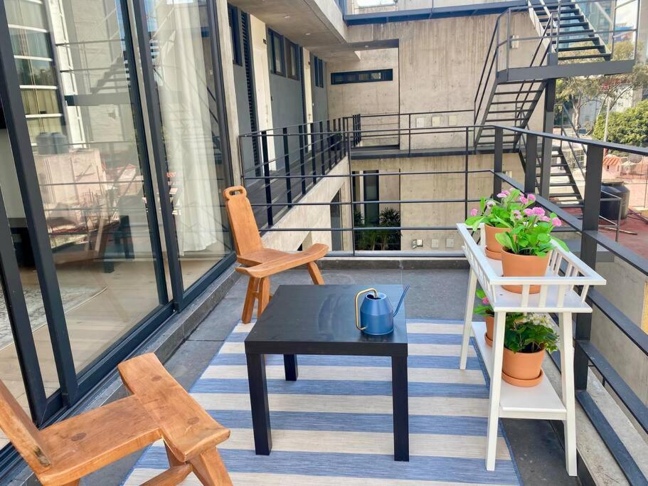 Penthouse, Terraza Privada Y Estacionamiento Apartment Mexico City