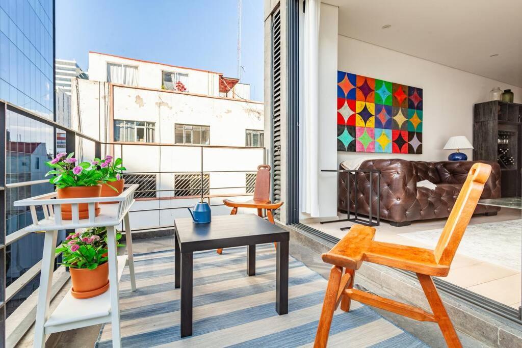 Penthouse, Terraza Privada Y Estacionamiento * Mexico City