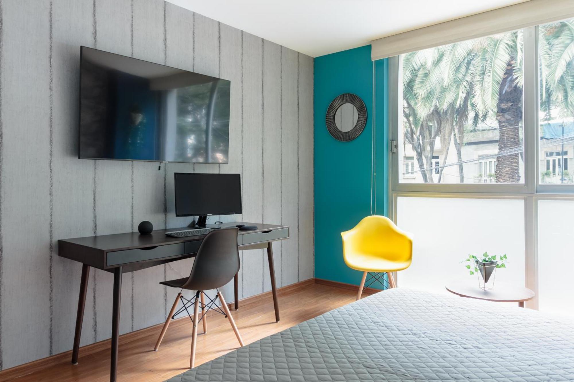 4 High-end With A Private Rooftop In Exclusive Roma Norte For Up To 22 Guests Apartment *