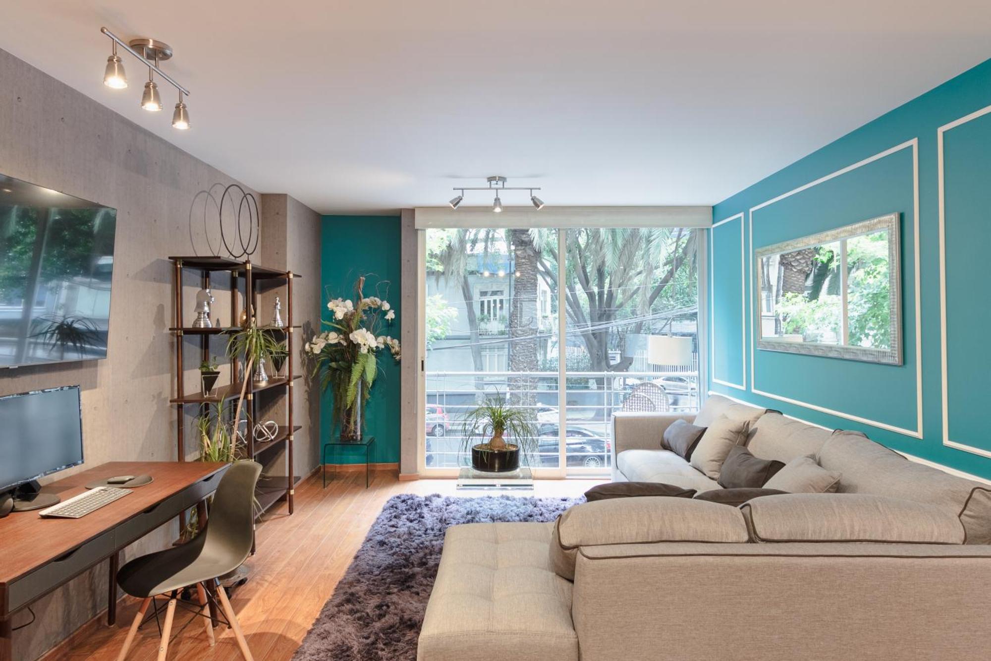 Apartment 4 High-end With A Private Rooftop In Exclusive Roma Norte For Up To 22 Guests *
