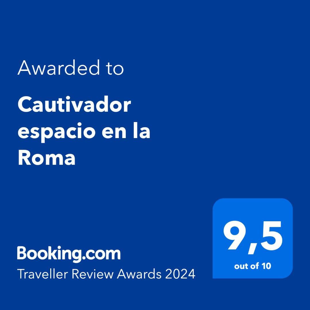 Apartment Cautivador Espacio En La Roma Mexico City